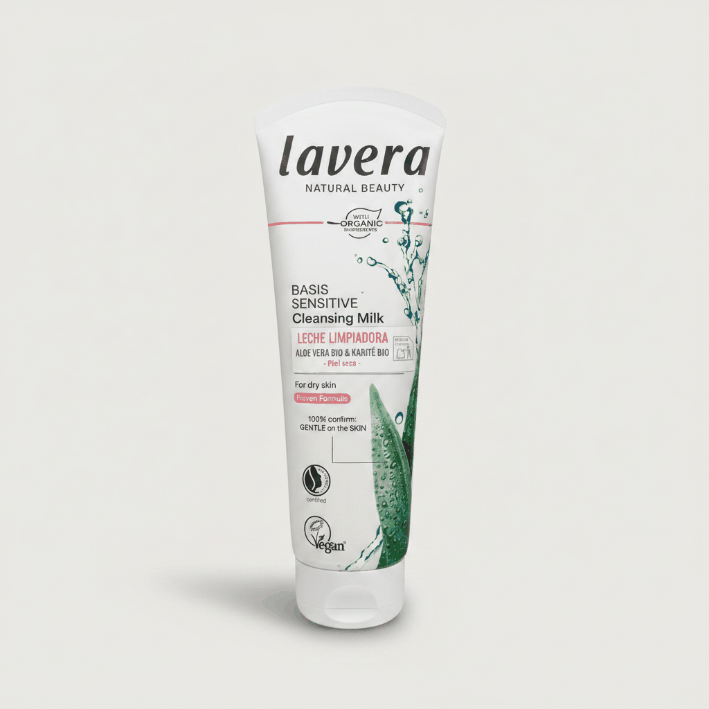 Leche Limpiadora Basis Sensitiv Lavera 125 ml